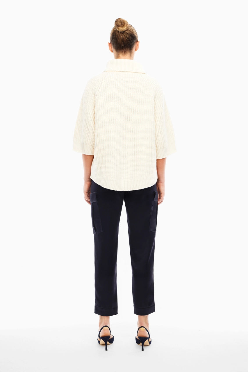 Erin Satin Cargo Trousers image 2