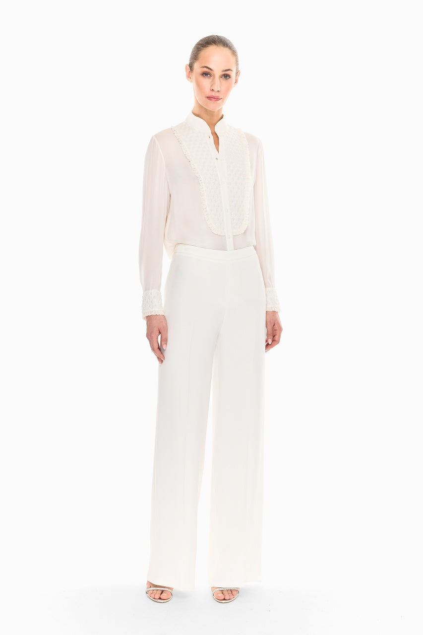 Lalita Embellished Ivory Blouse image 4