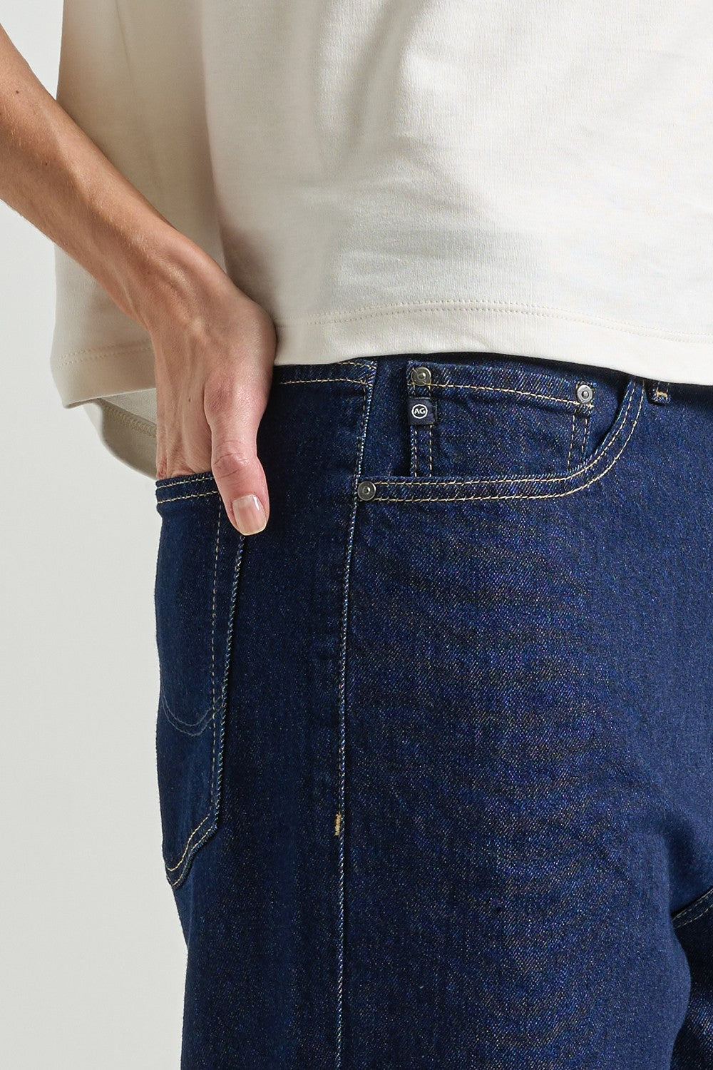 Kora High-Rise Wide Leg Jeans