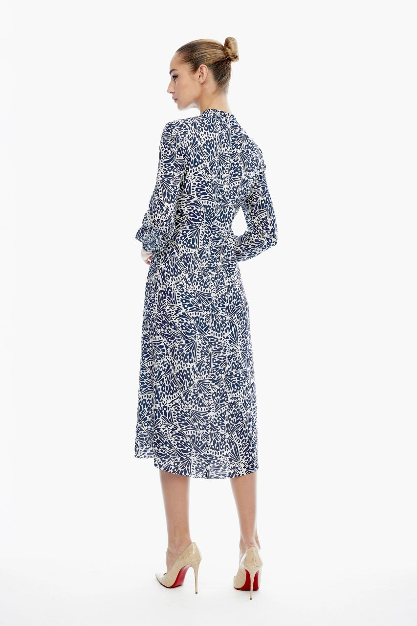Clio Silk Midi Dress image 3