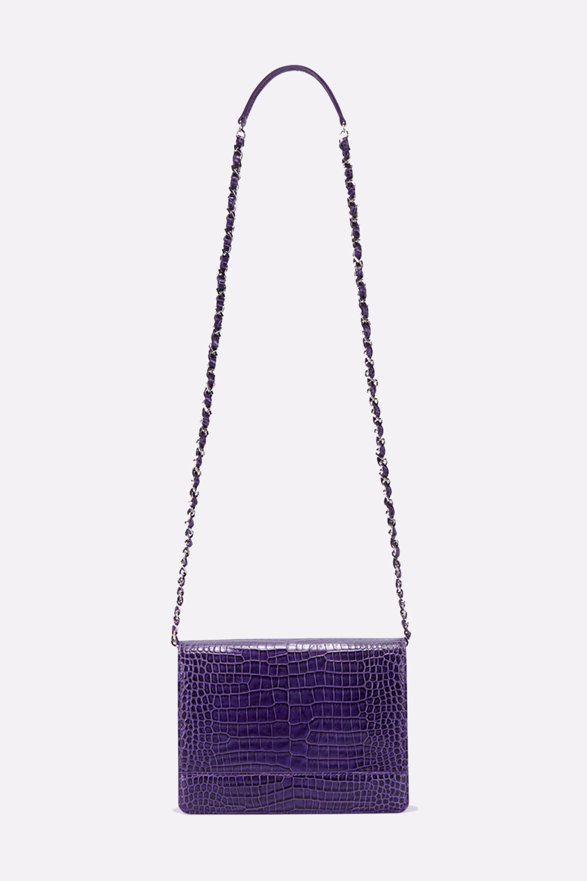 The Louise Crossbody in Purple