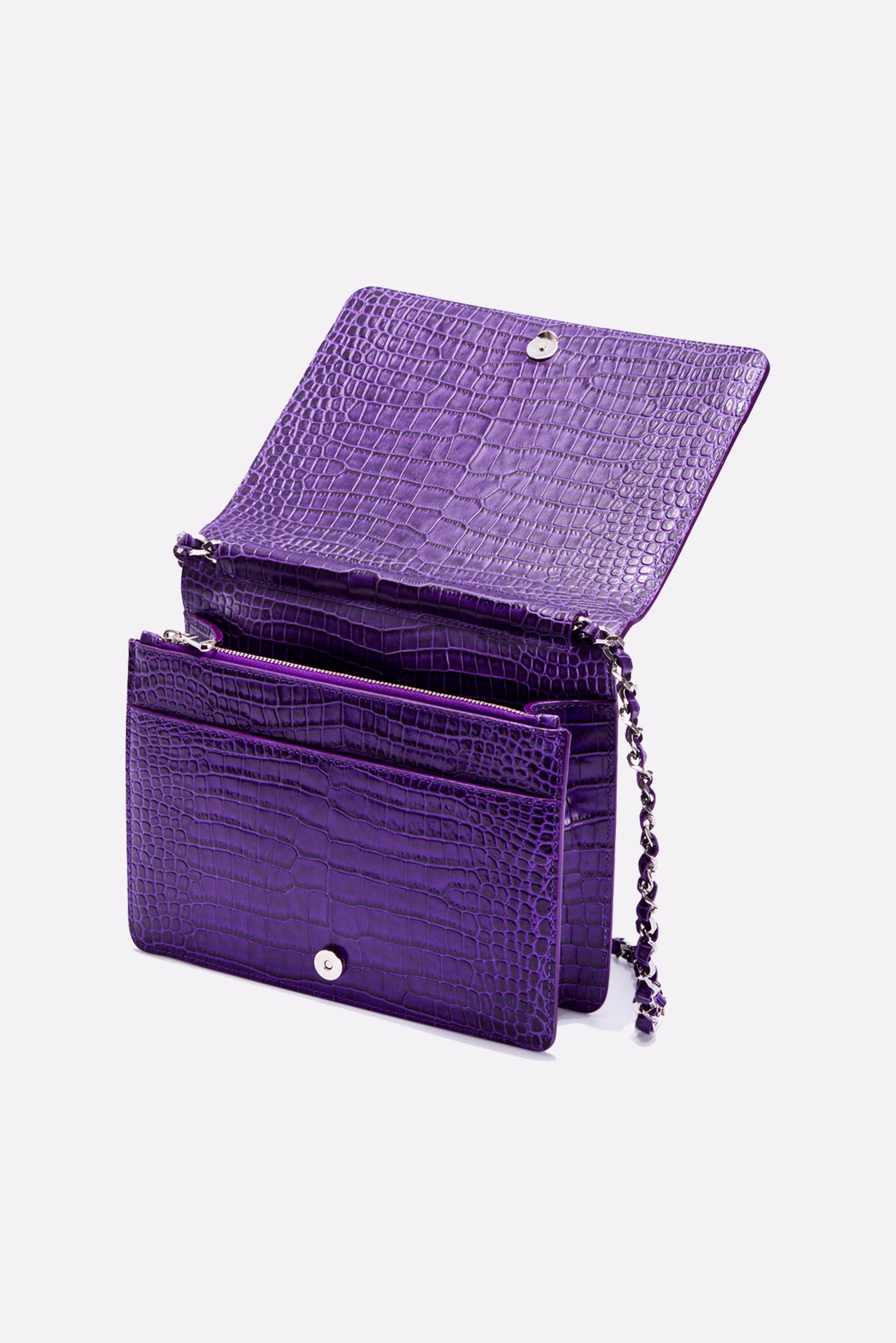 The Louise Crossbody in Purple