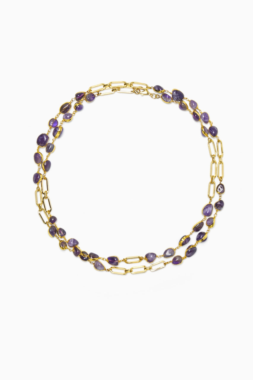 Danna Necklace Amethyst image 2