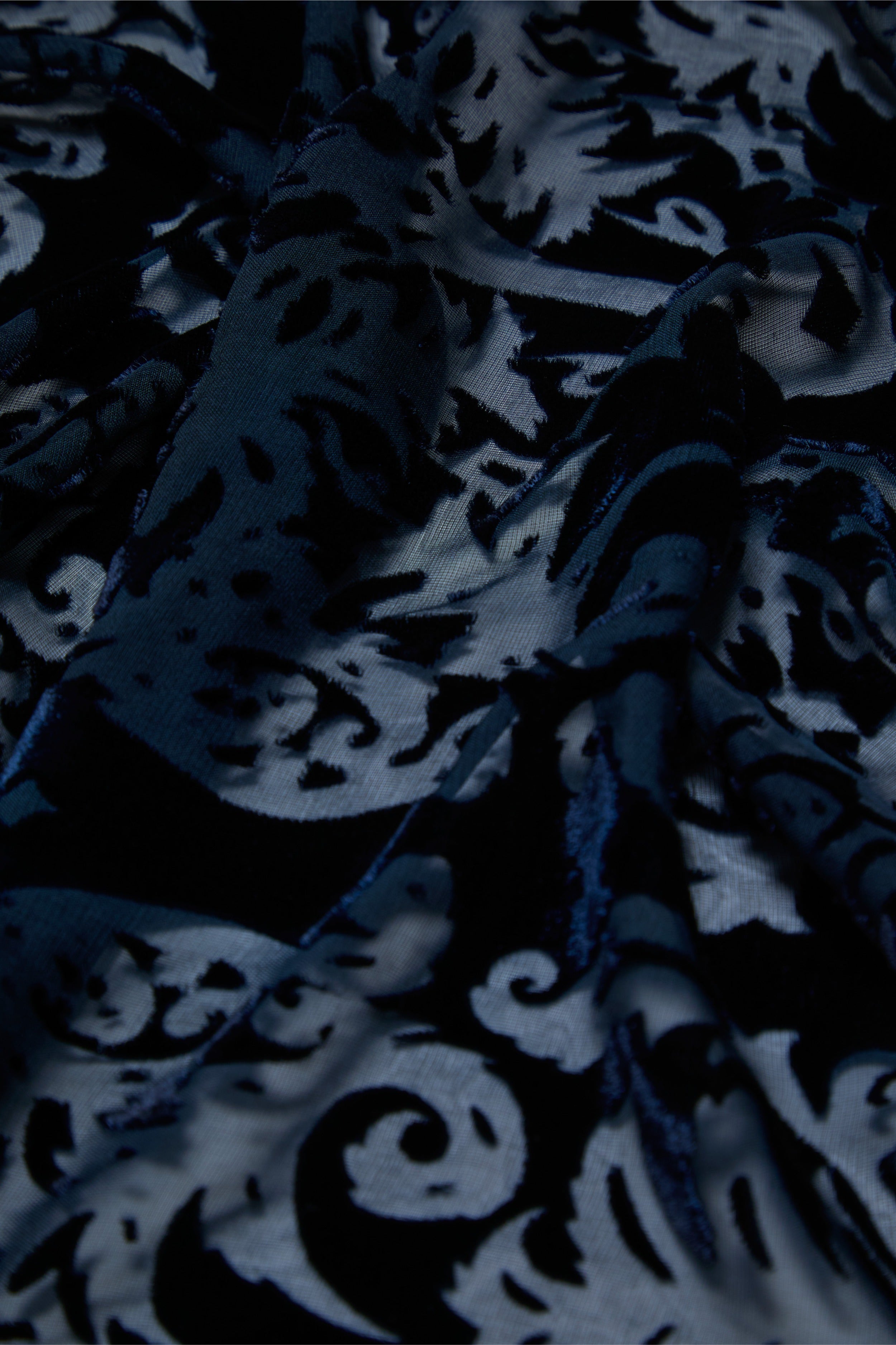 Demi Silk Devoré Wrap