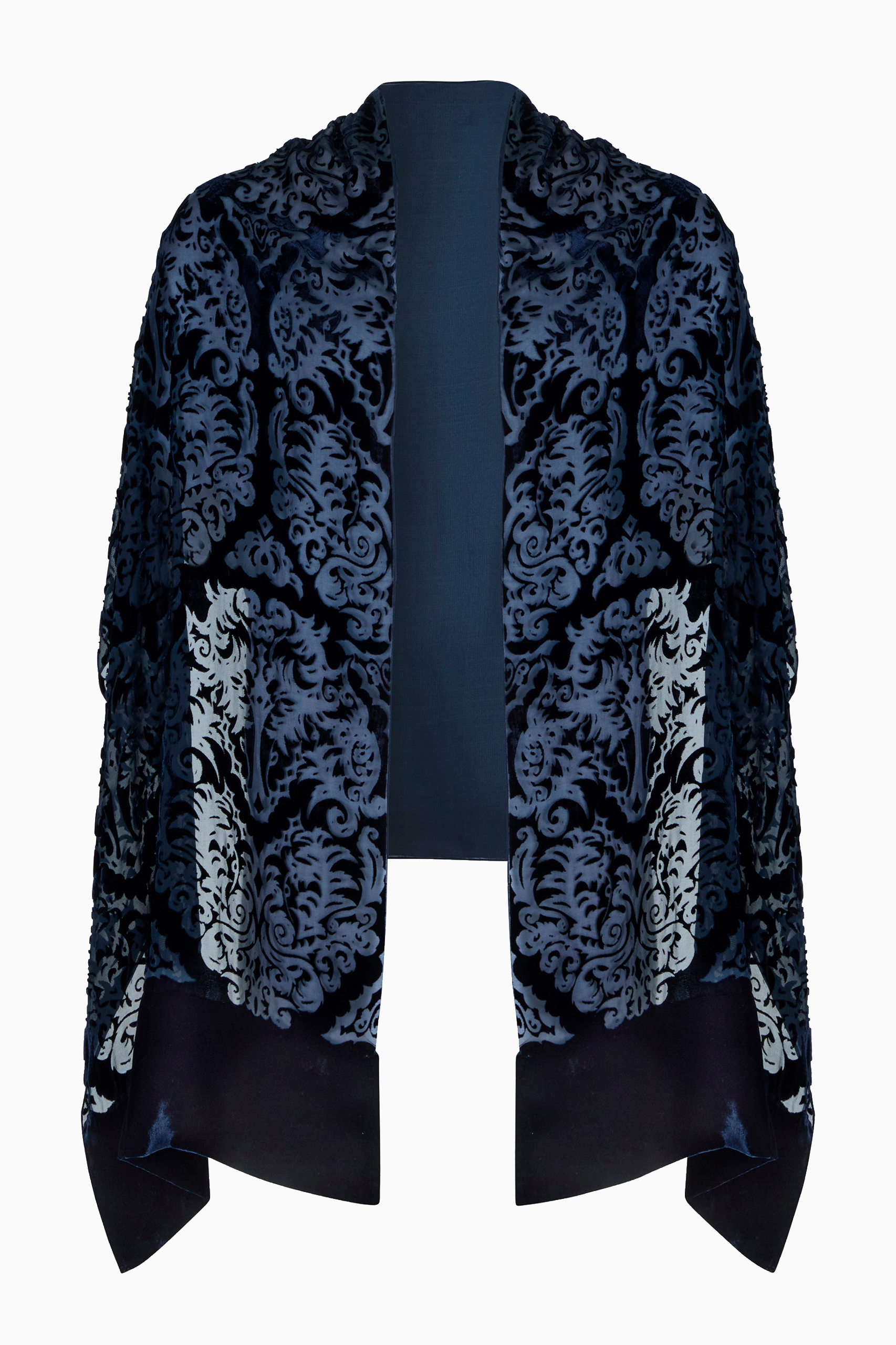 Demi Silk Devoré Wrap