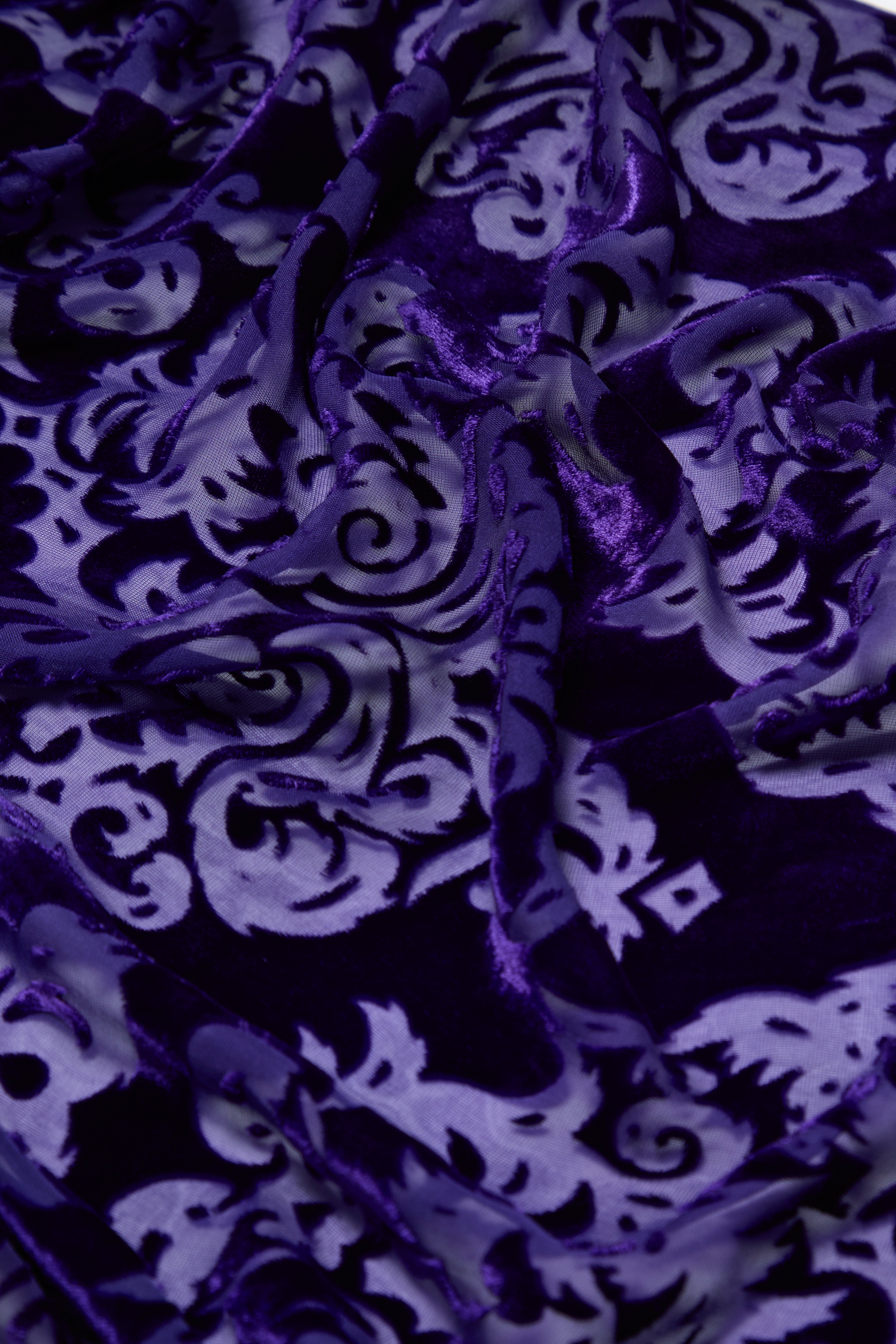 Demi Silk Devoré Wrap