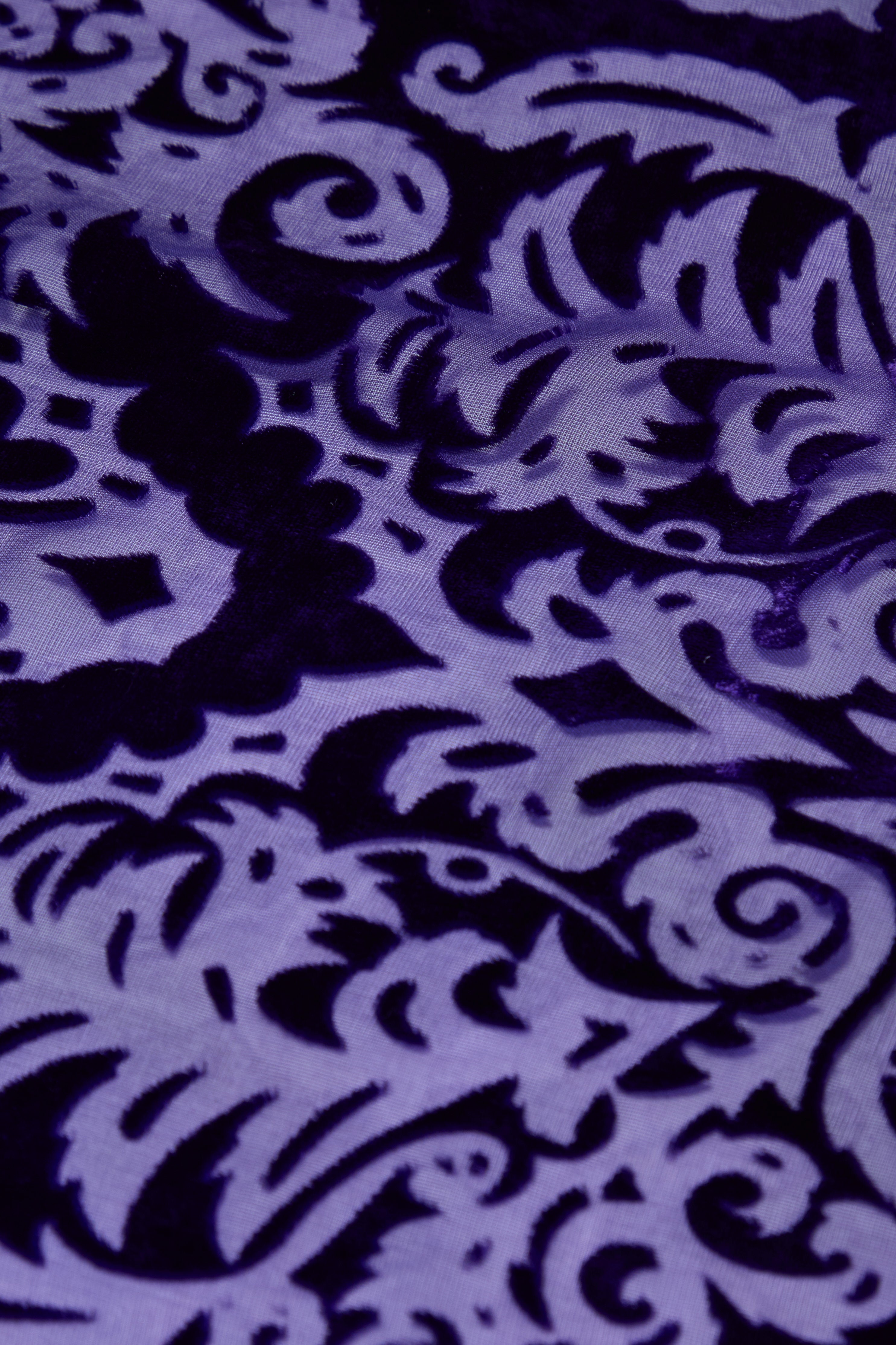 Demi Silk Devoré Wrap