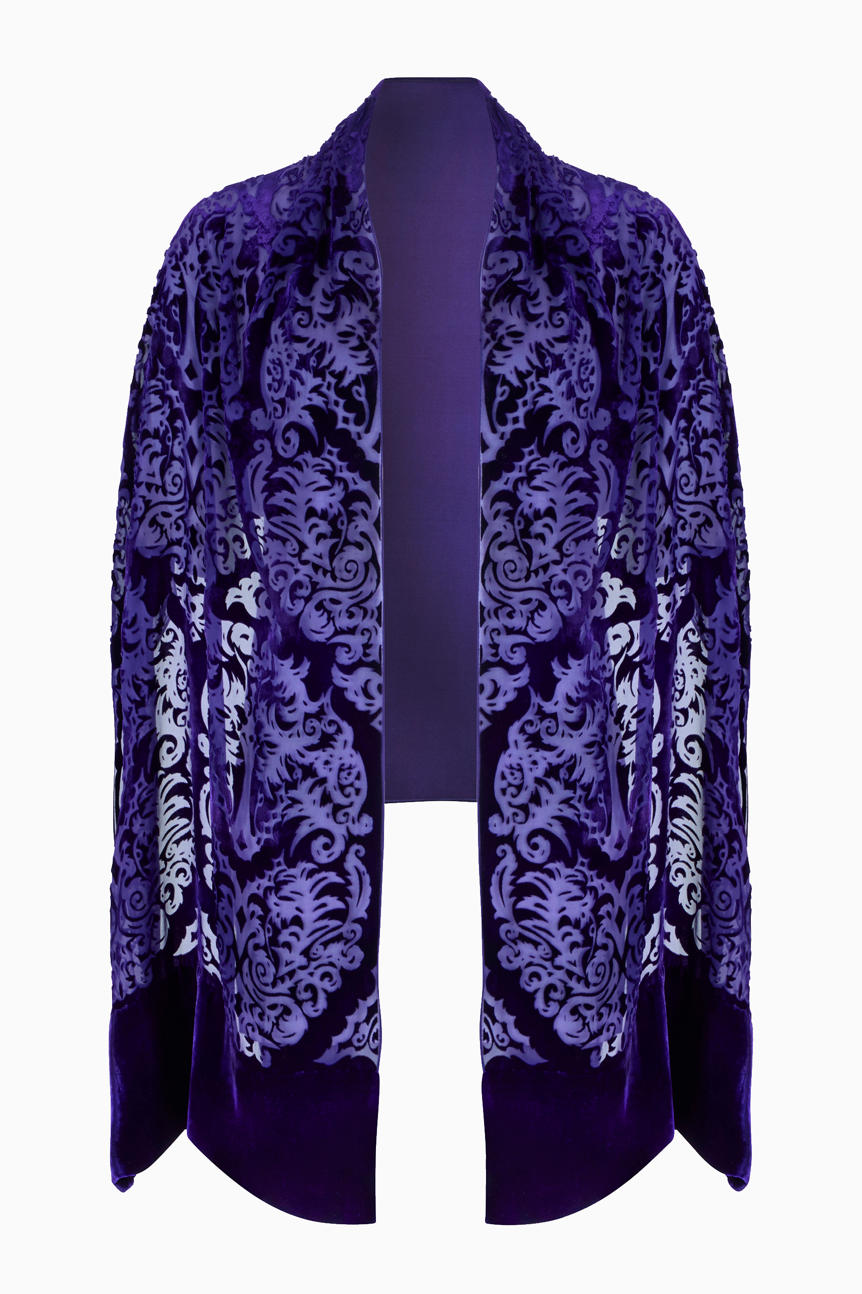 Demi Silk Devoré Wrap