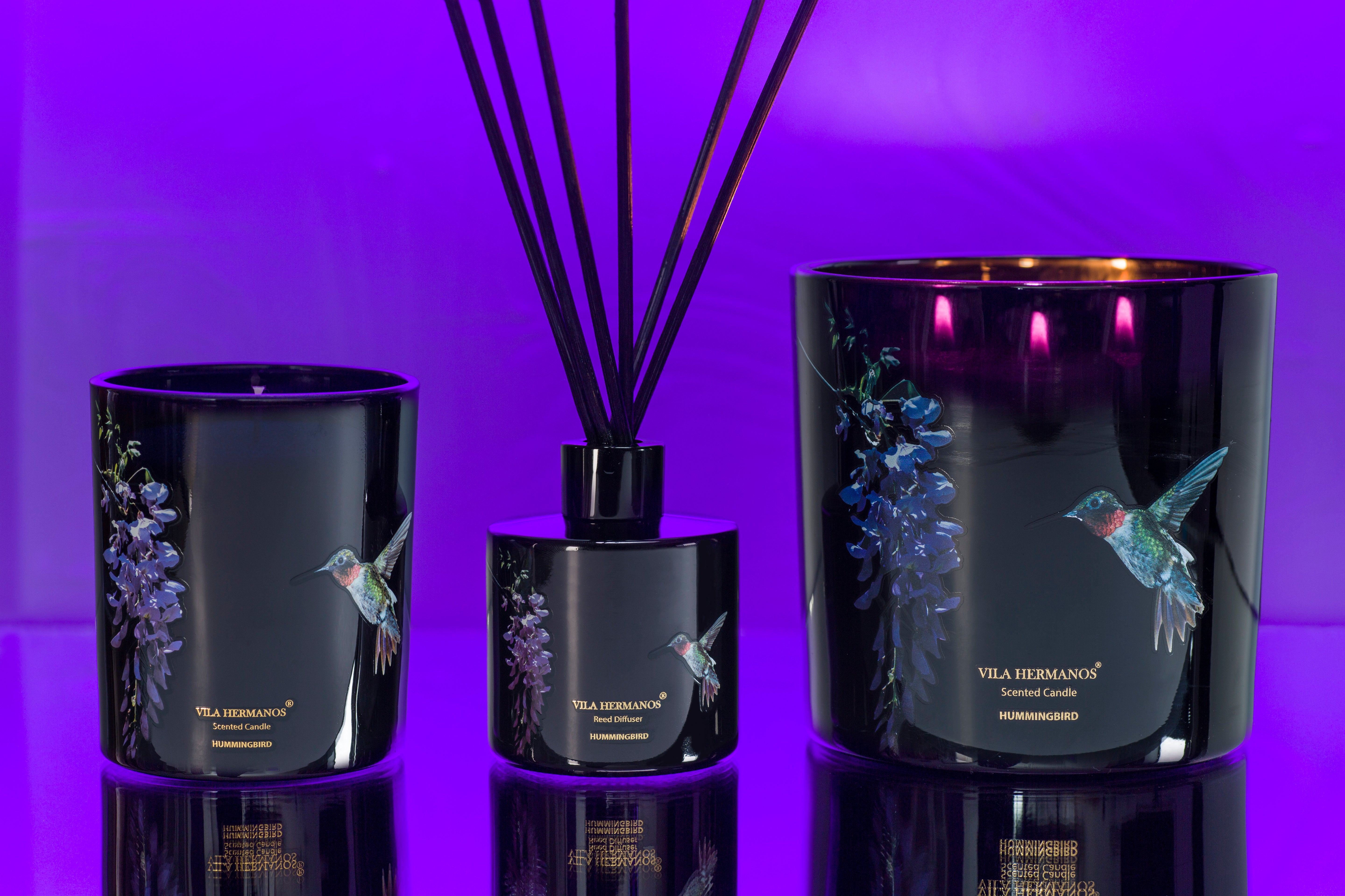 Hummingbird Candle