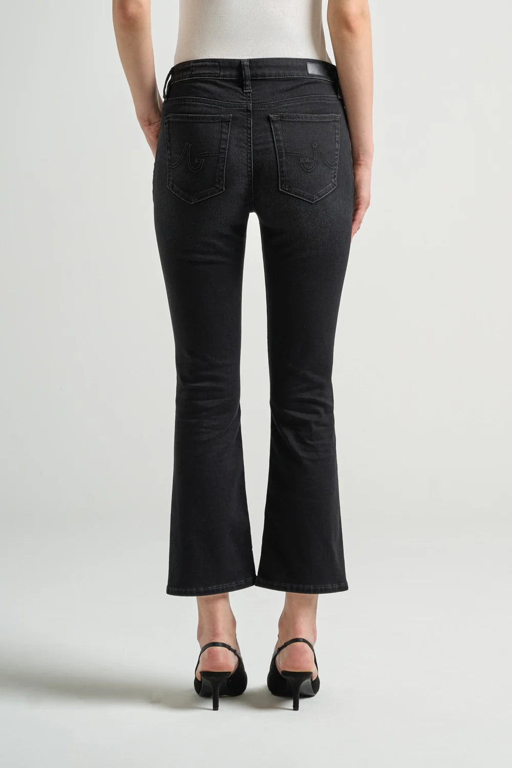 Jodi High-Rise Flare Crop Jeans