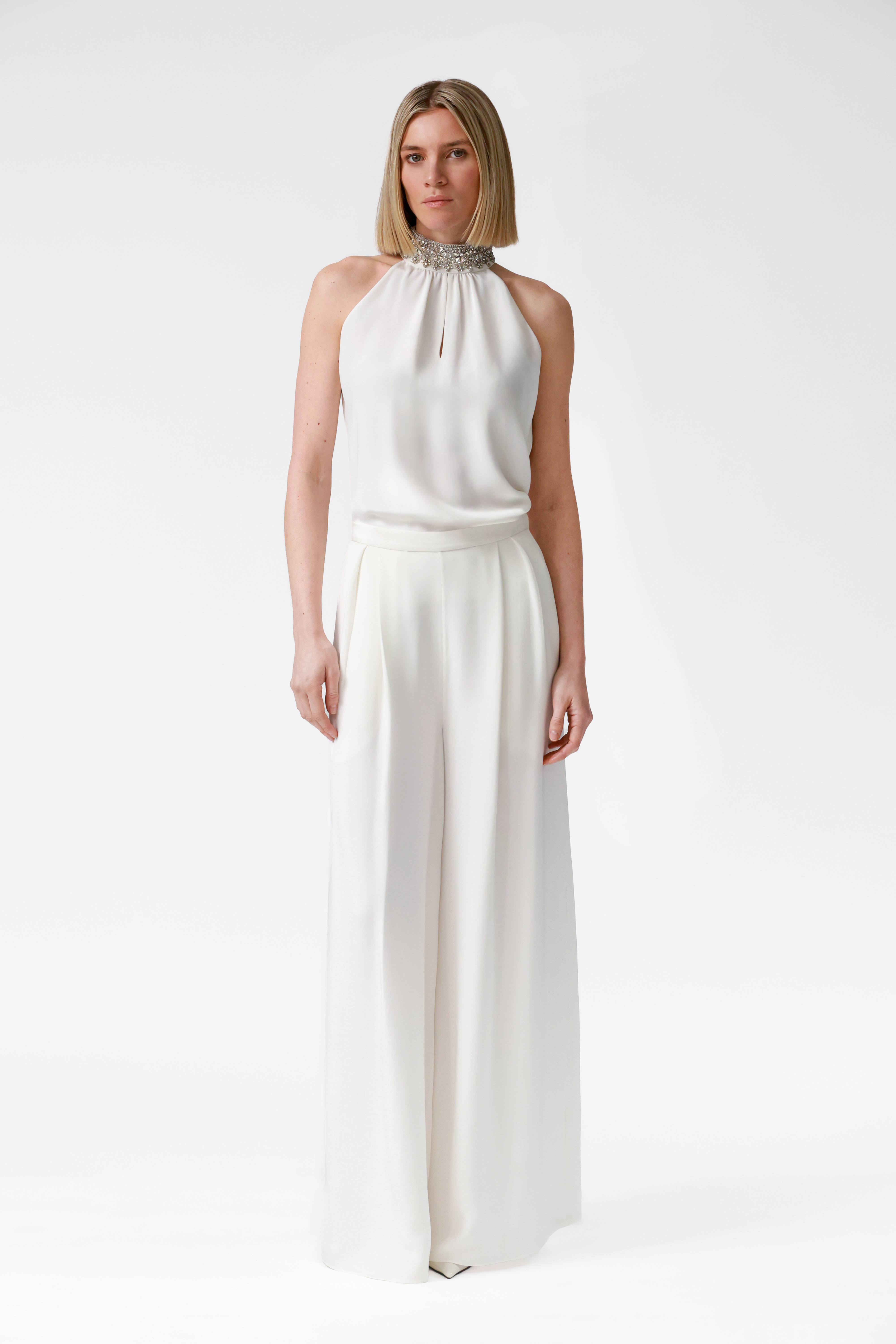 Noor Embellished Halterneck