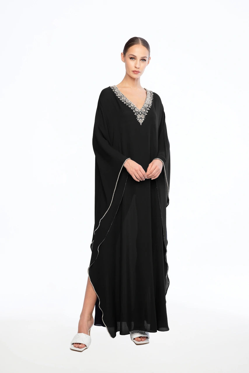 Jacqueline Kaftan Black image 0
