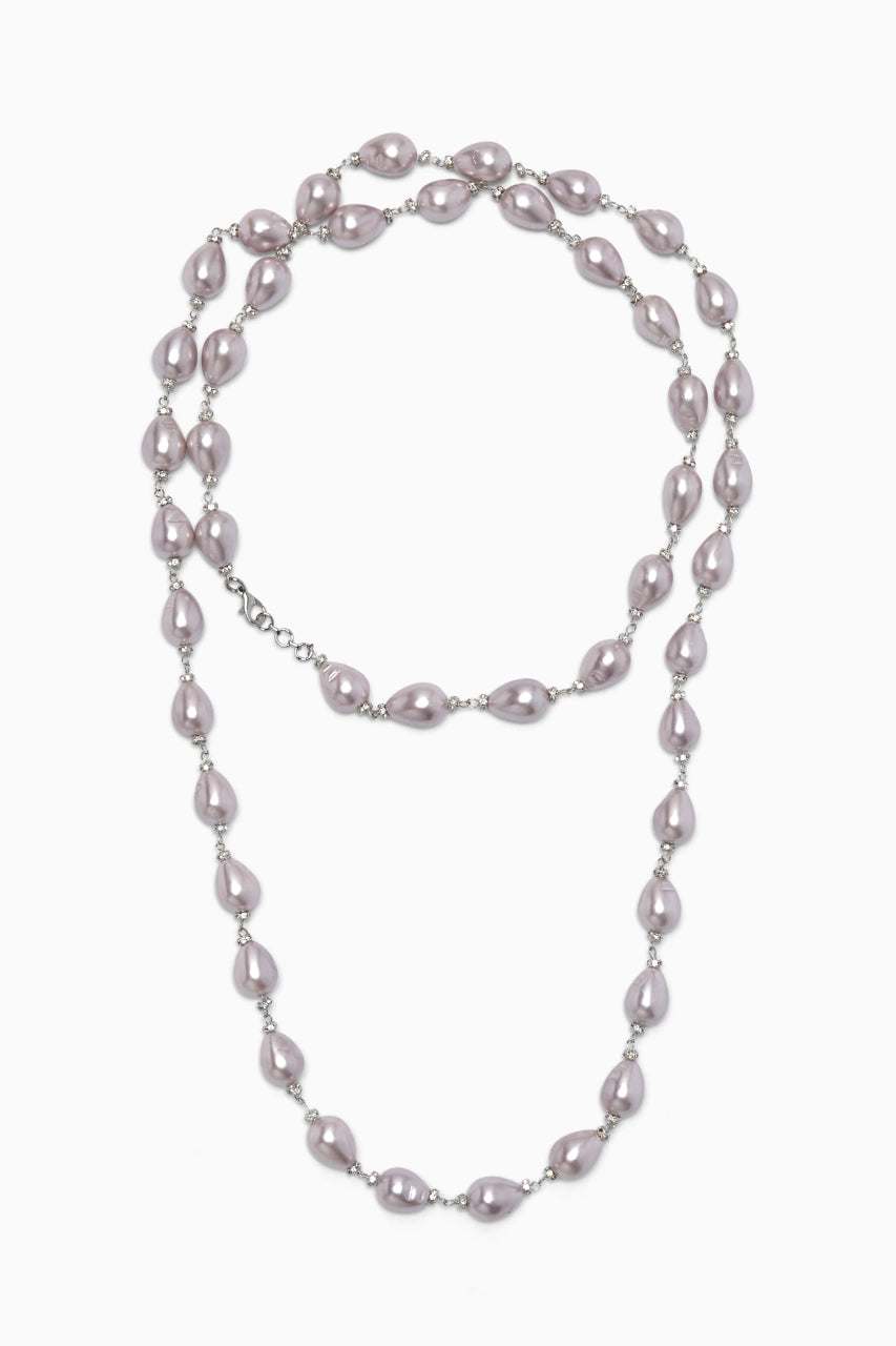 Lillie Necklace Pale Pink image 2