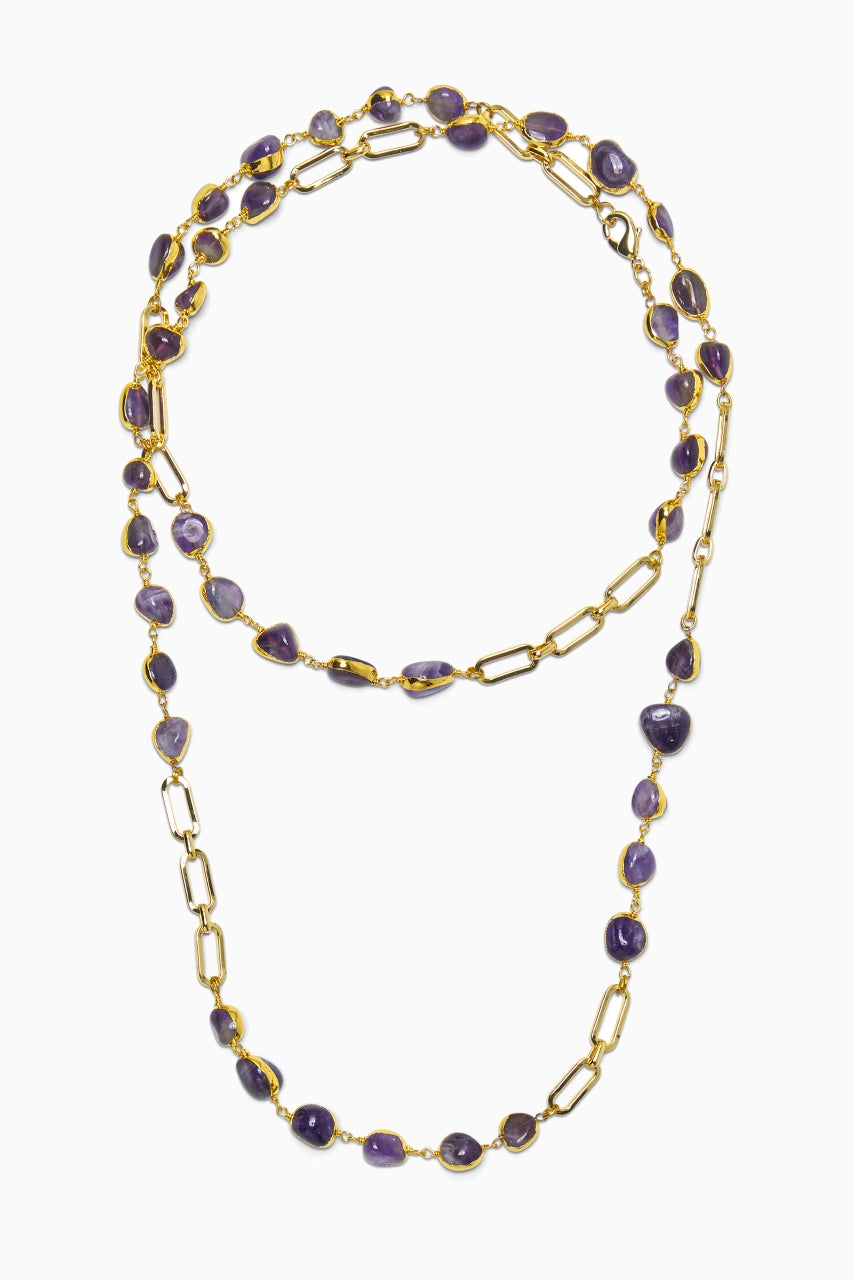 Danna Necklace Amethyst image 1