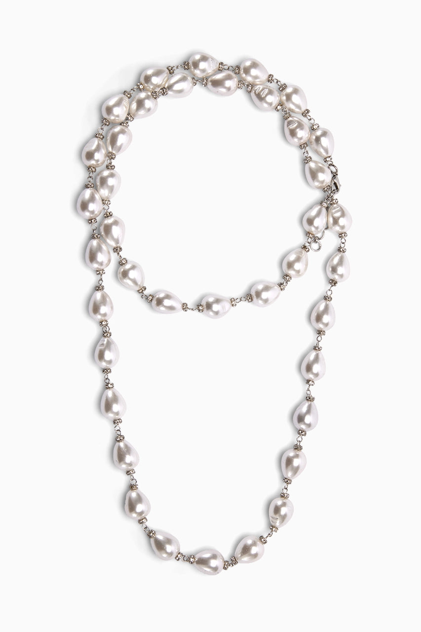 Lillie Necklace Pearl image 1