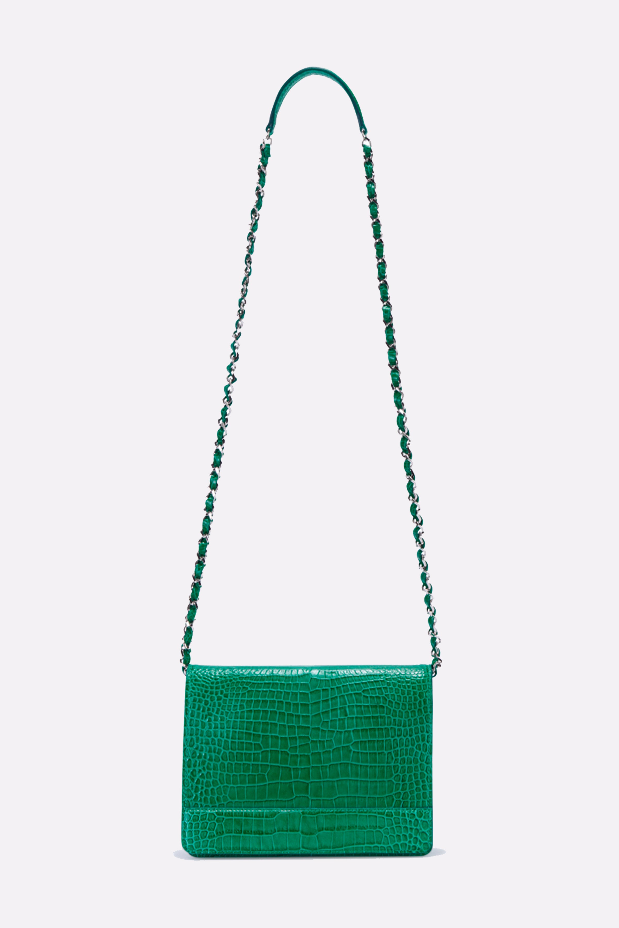 The Louise Crossbody in Emerald