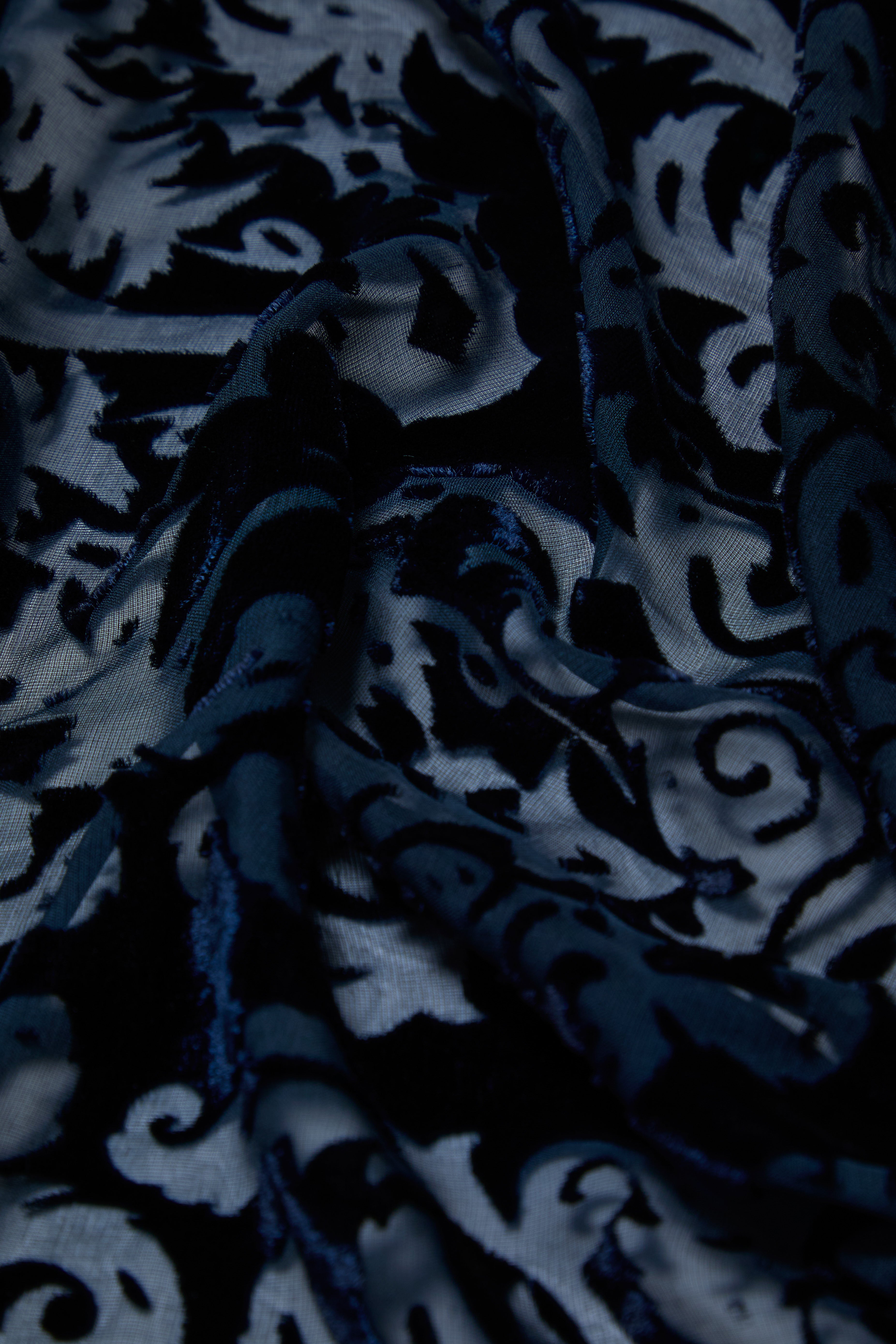 Demi Silk Devoré Wrap