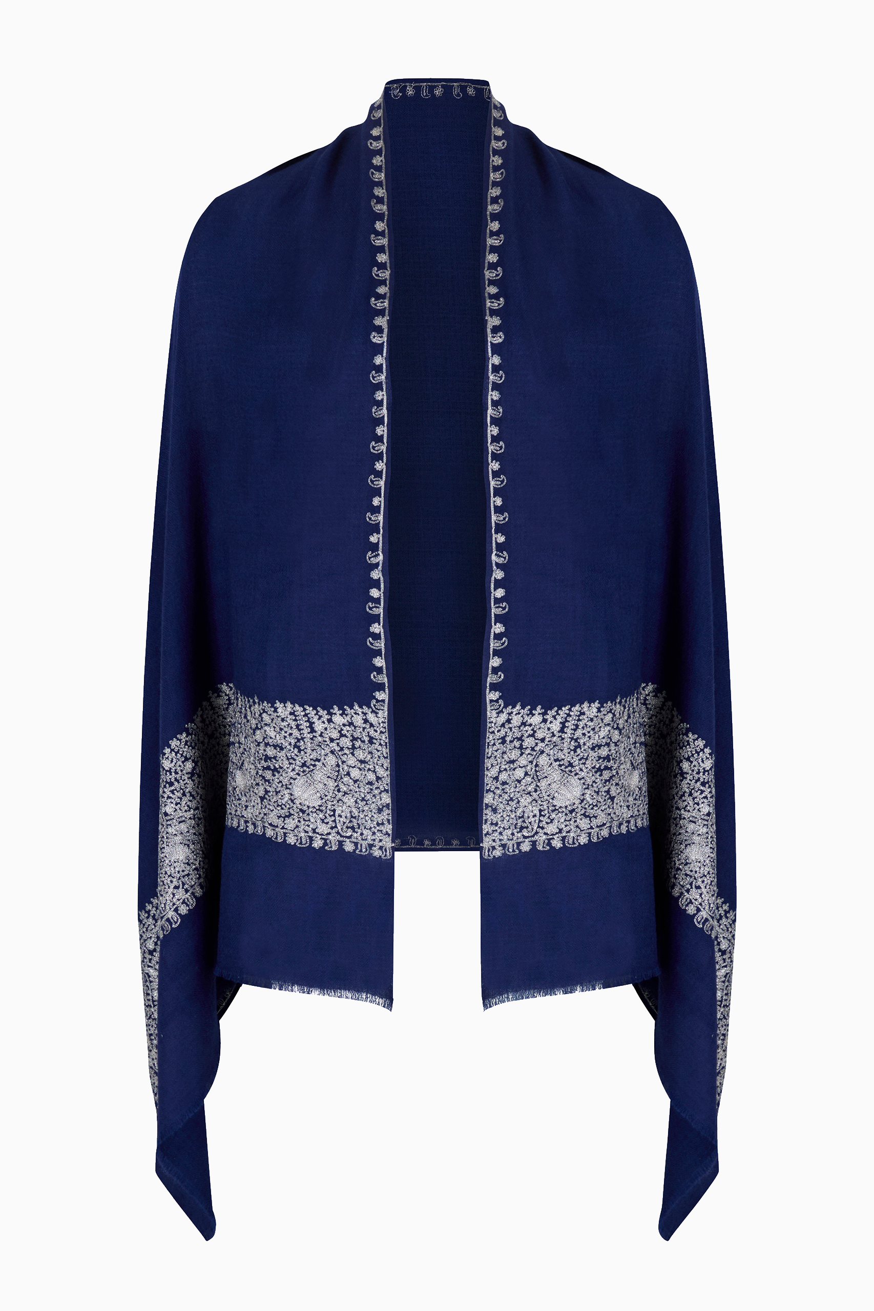 Evie Embroidered Wrap