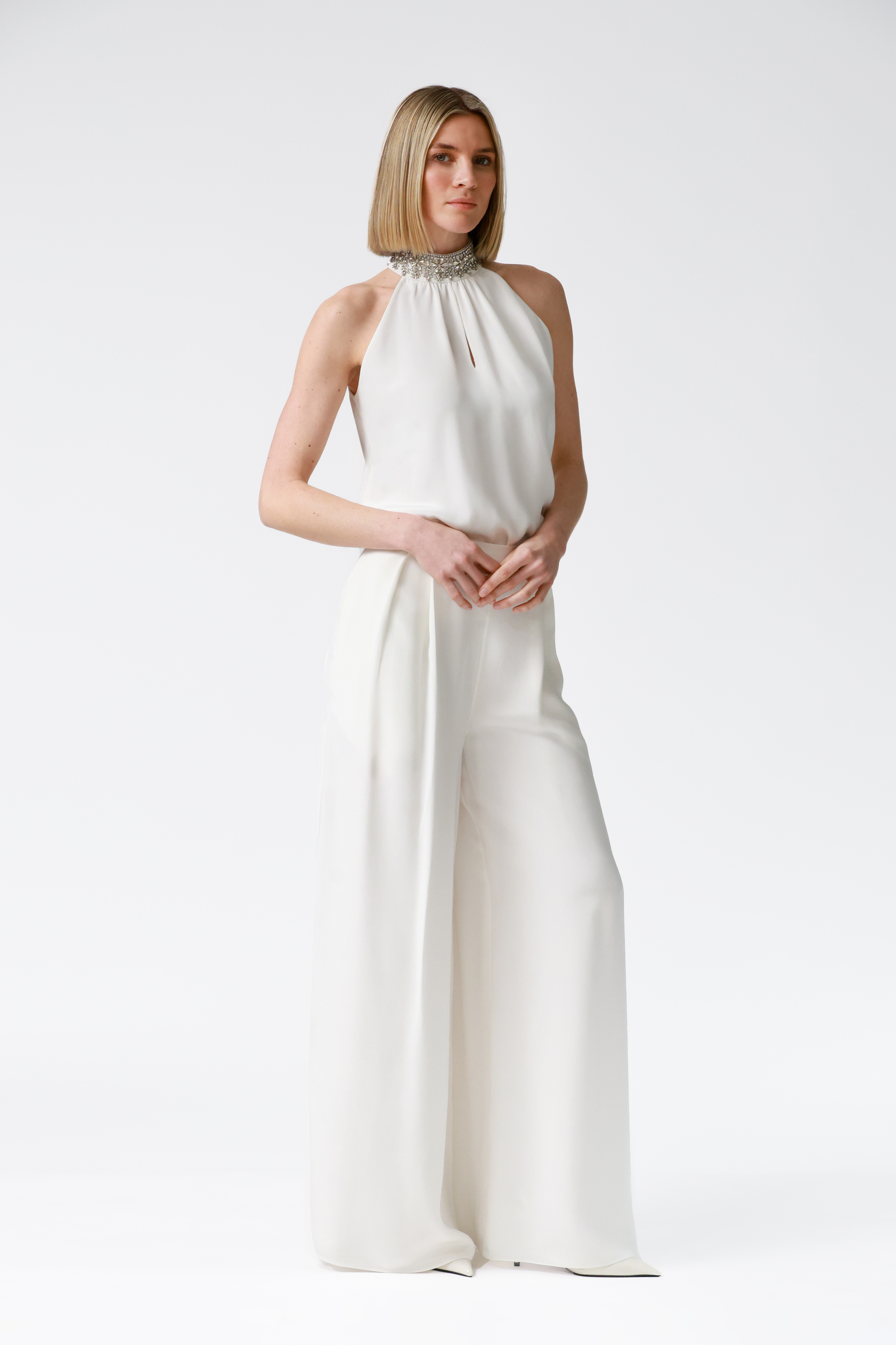 Noor Embellished Halterneck