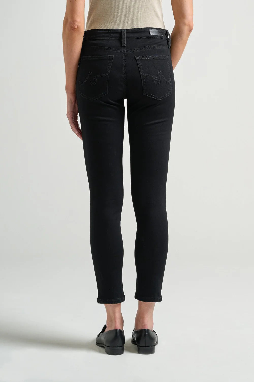 Prima Ankle Black Cigarette Jeans