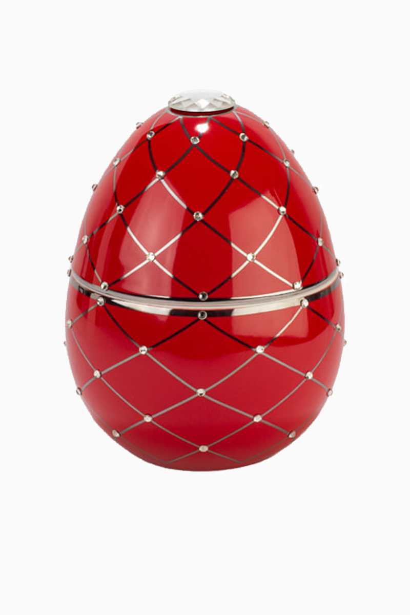 Large Red Egg Candle