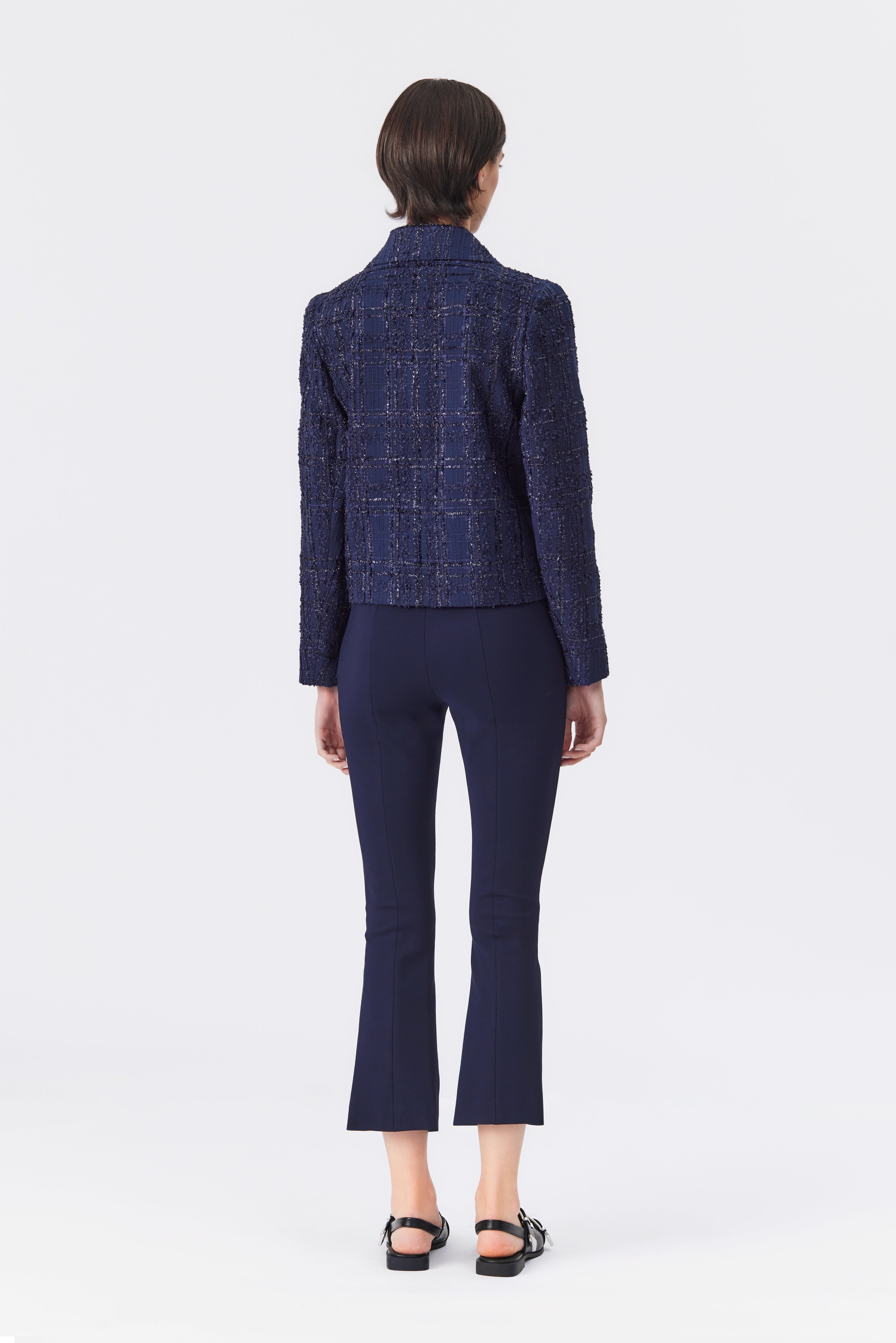 Samara Tweed Biker Jacket